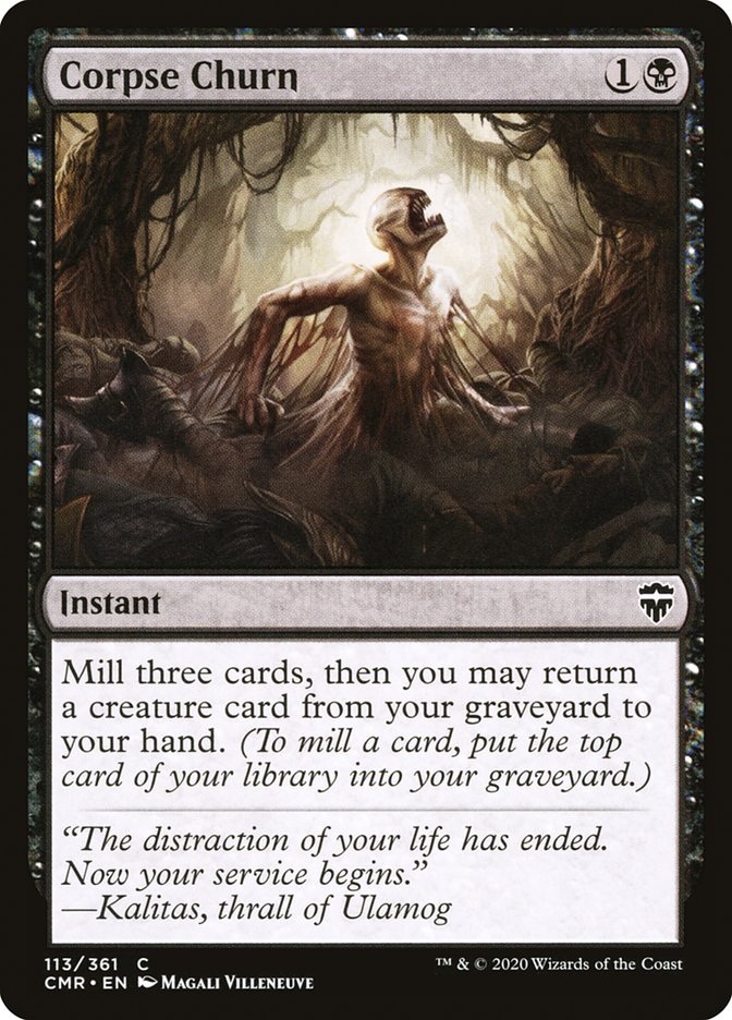 Corpse Churn [Commander Legends] Foil