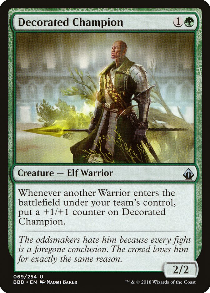Decorated Champion [Battlebond] Foil