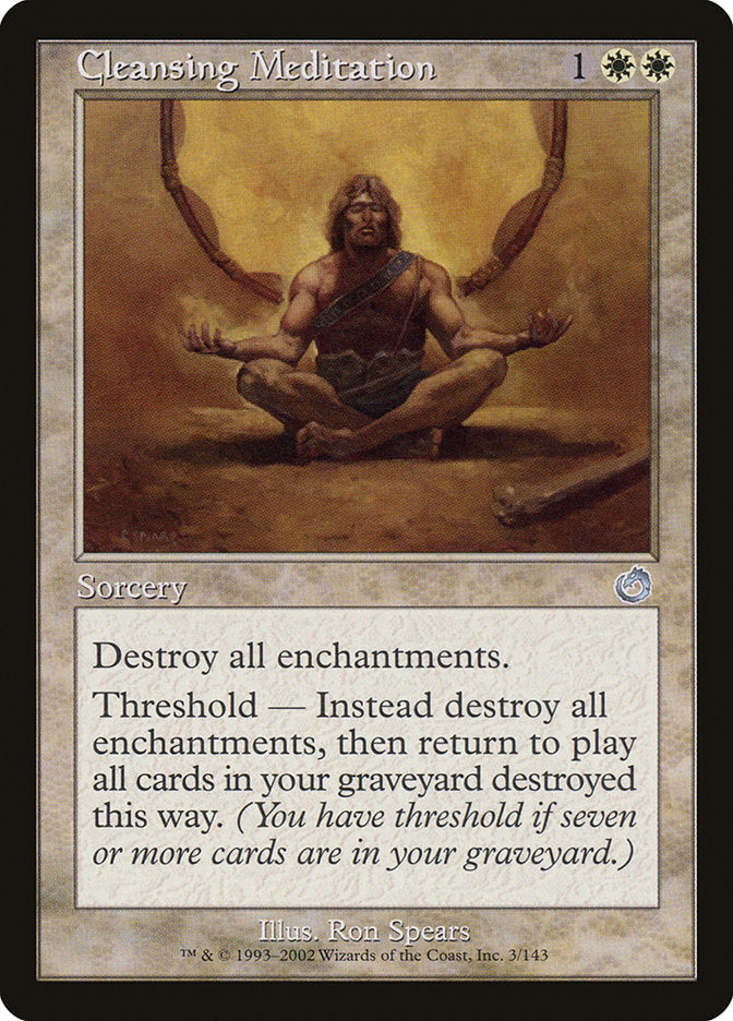 Cleansing Meditation [Torment] Foil