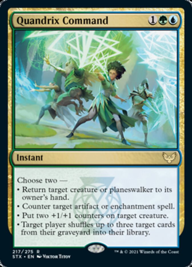Quandrix Command [Strixhaven: School of Mages] Foil