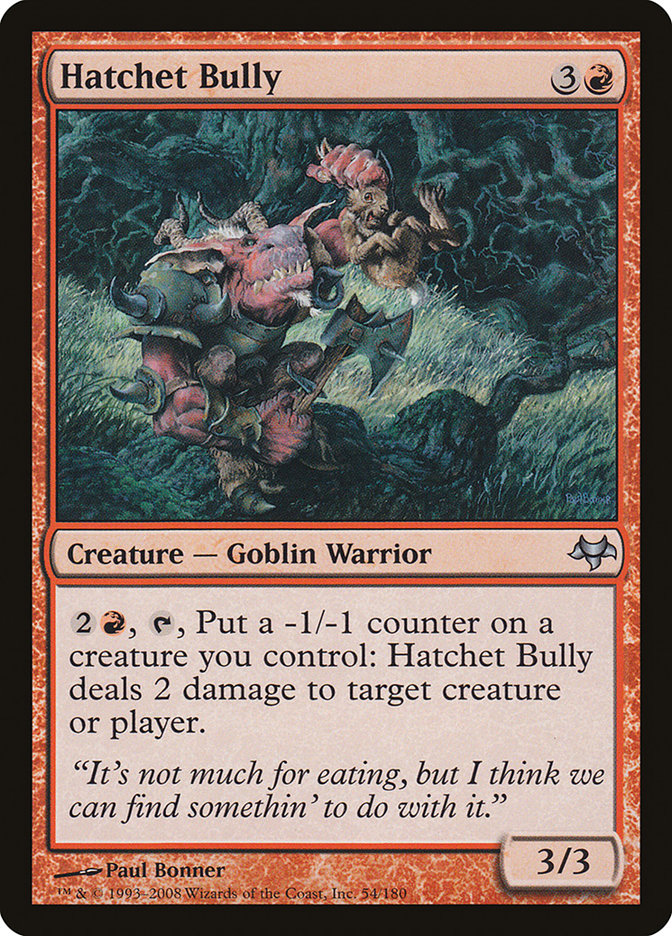 Hatchet Bully [Eventide] Foil