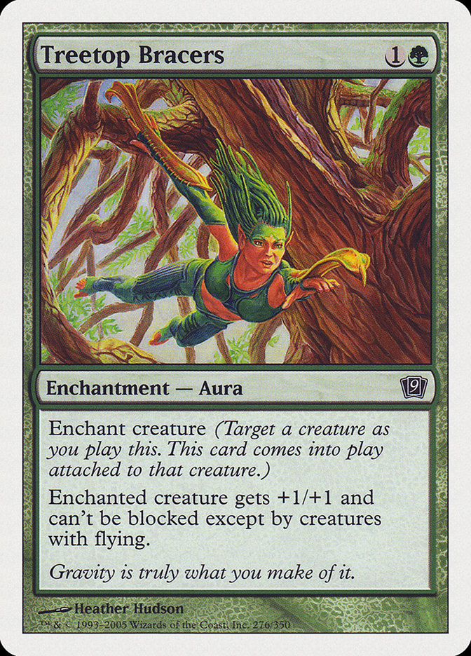 Treetop Bracers [Ninth Edition] Foil