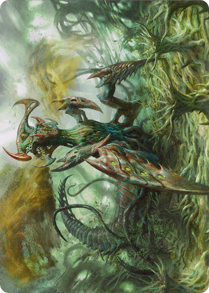 Zopandrel, Hunger Dominus // Zopandrel, Hunger Dominus  [Phyrexia: All Will Be One Art Series] (Borderless) Foil