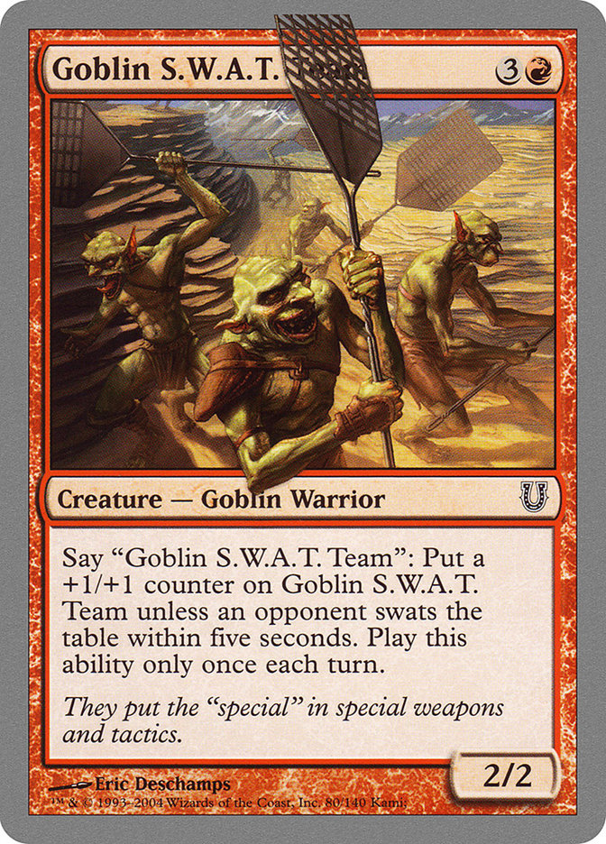 Goblin S.W.A.T. Team [Unhinged] Foil