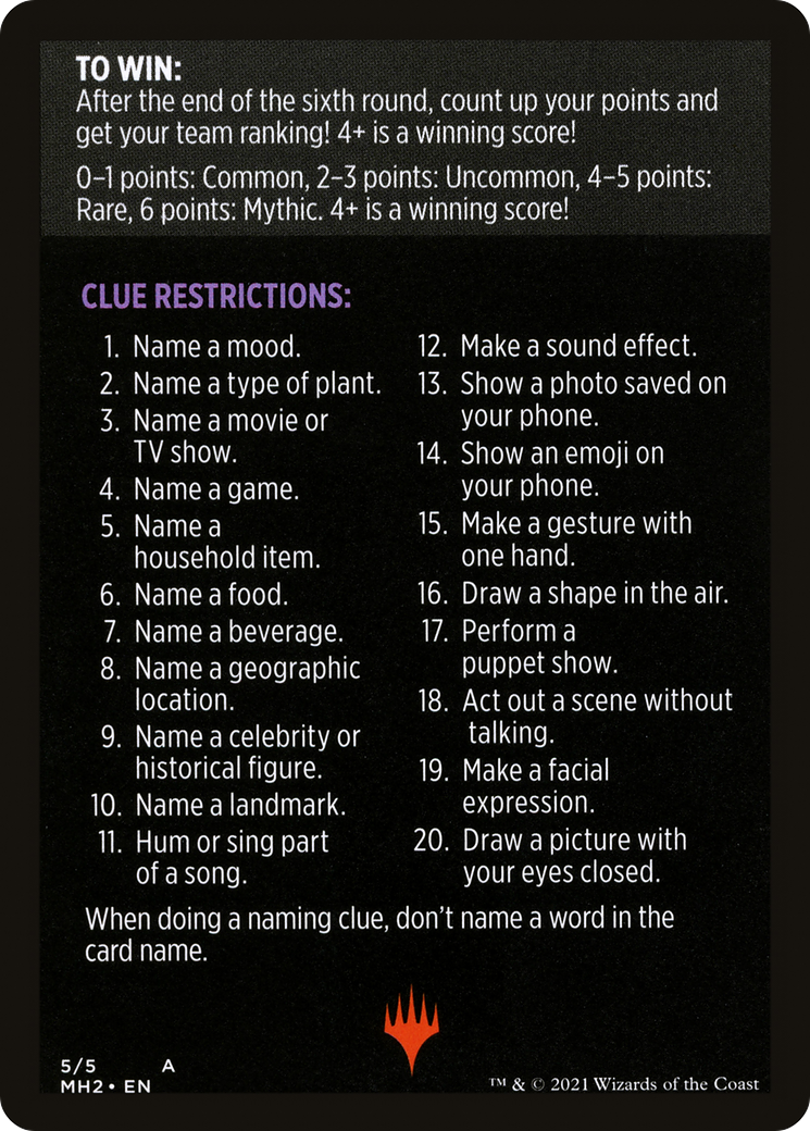 Totally Lost in Translation // Totally Lost in Translation (cont'd)  [Modern Horizons 2 Minigames]