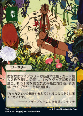Cultivate (Japanese) [Strixhaven: School of Mages Mystical Archive] Foil