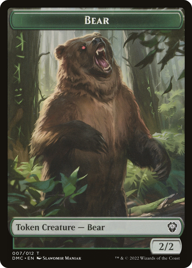 Bear  [Dominaria United Commander Tokens]
