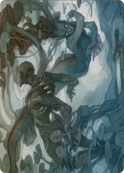 Emry, Lurker of the Loch // Emry, Lurker of the Loch  [March of the Machine Art Series] (Borderless)