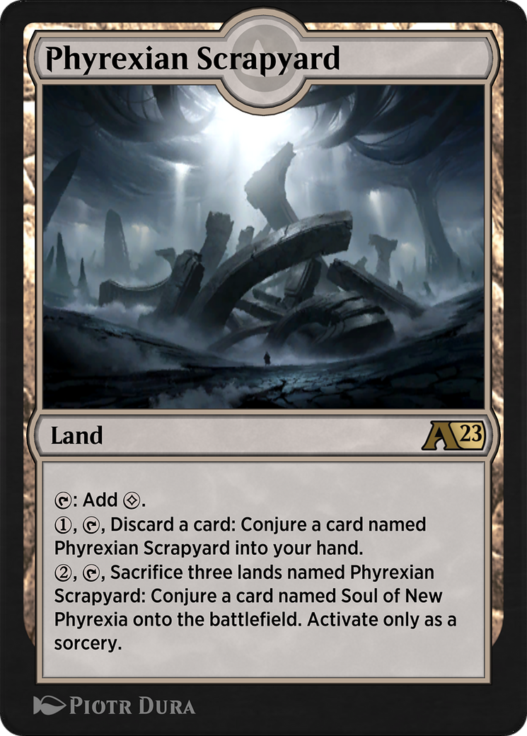 Phyrexian Scrapyard  [Alchemy: Phyrexia]