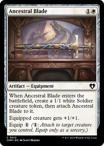 Ancestral Blade [Commander Masters]