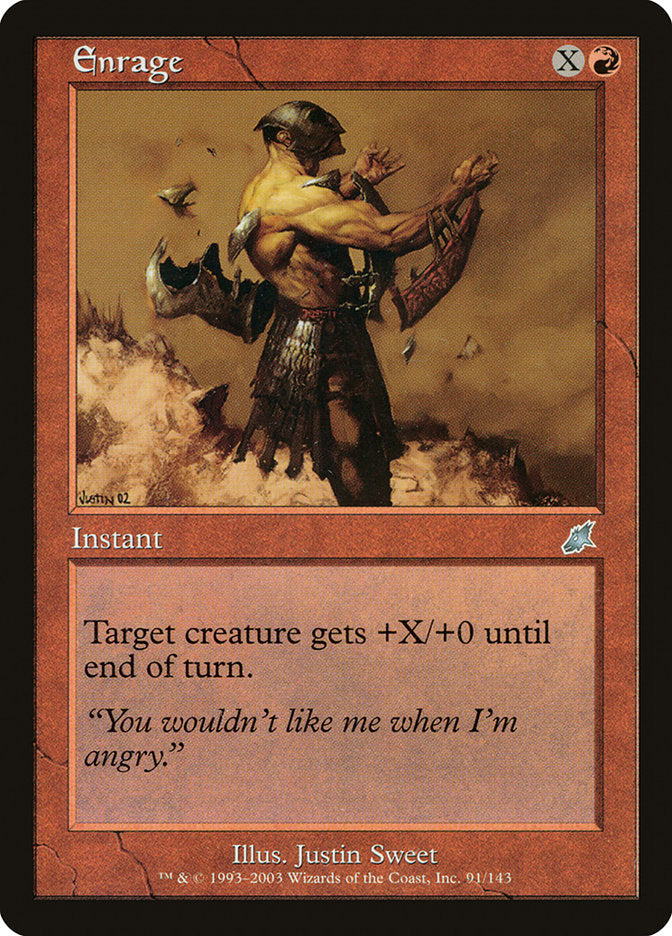 Enrage [Scourge] Foil