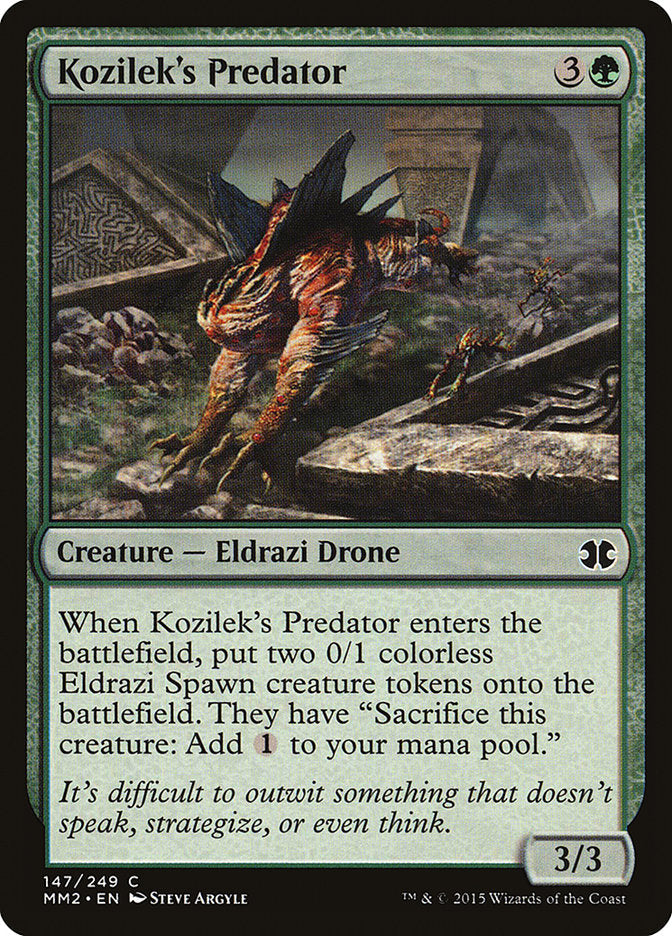 Kozilek's Predator [Modern Masters 2015] Foil