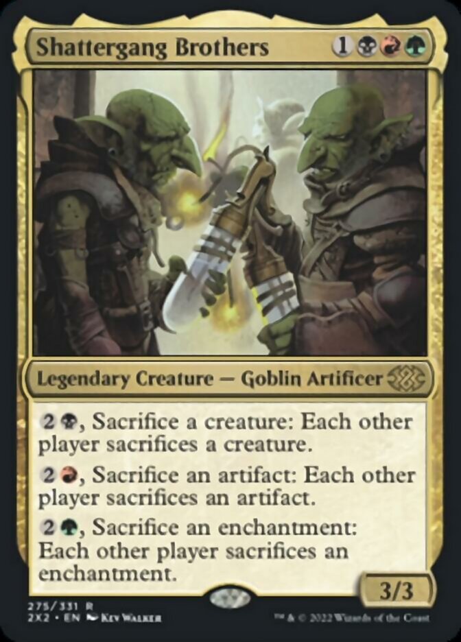 Shattergang Brothers [Double Masters 2022] Foil