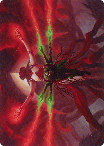 All Will Be One // All Will Be One  [Phyrexia: All Will Be One Art Series] (Borderless)