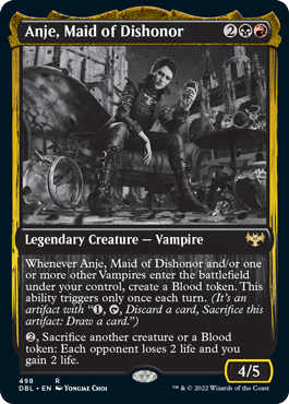 Anje, Maid of Dishonor [Innistrad: Double Feature] Foil