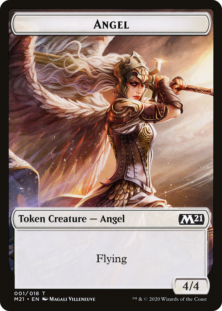 Angel  [Core Set 2021 Tokens] Foil