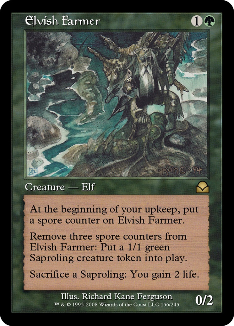 Elvish Farmer  [Masters Edition II] Foil
