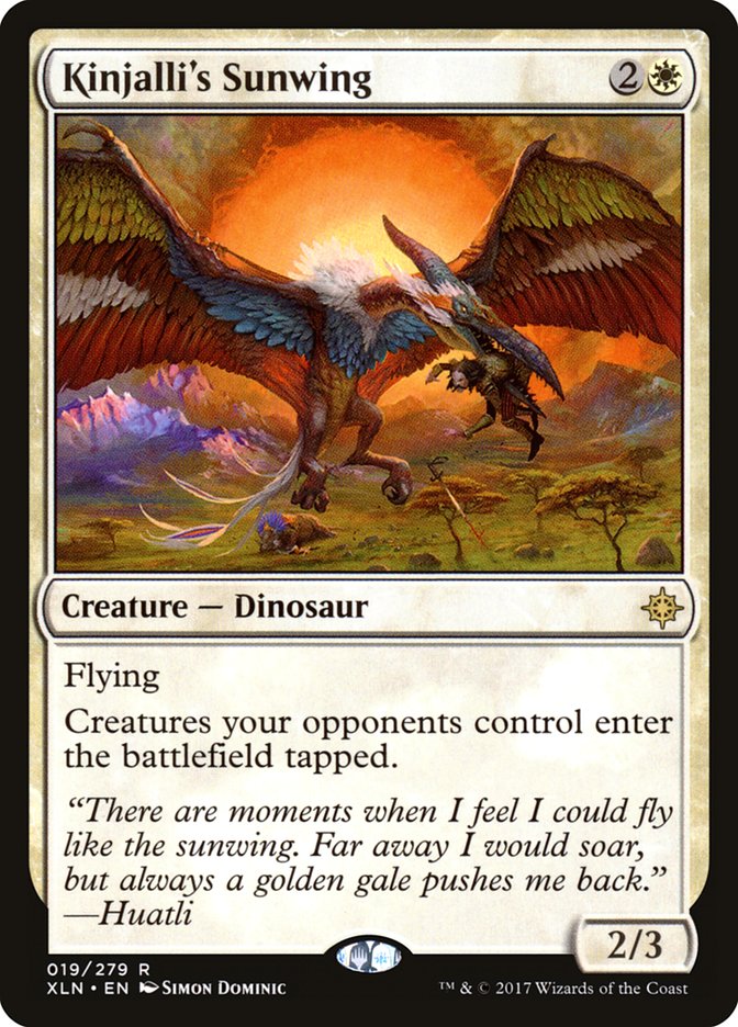 Kinjalli's Sunwing [Ixalan] Foil