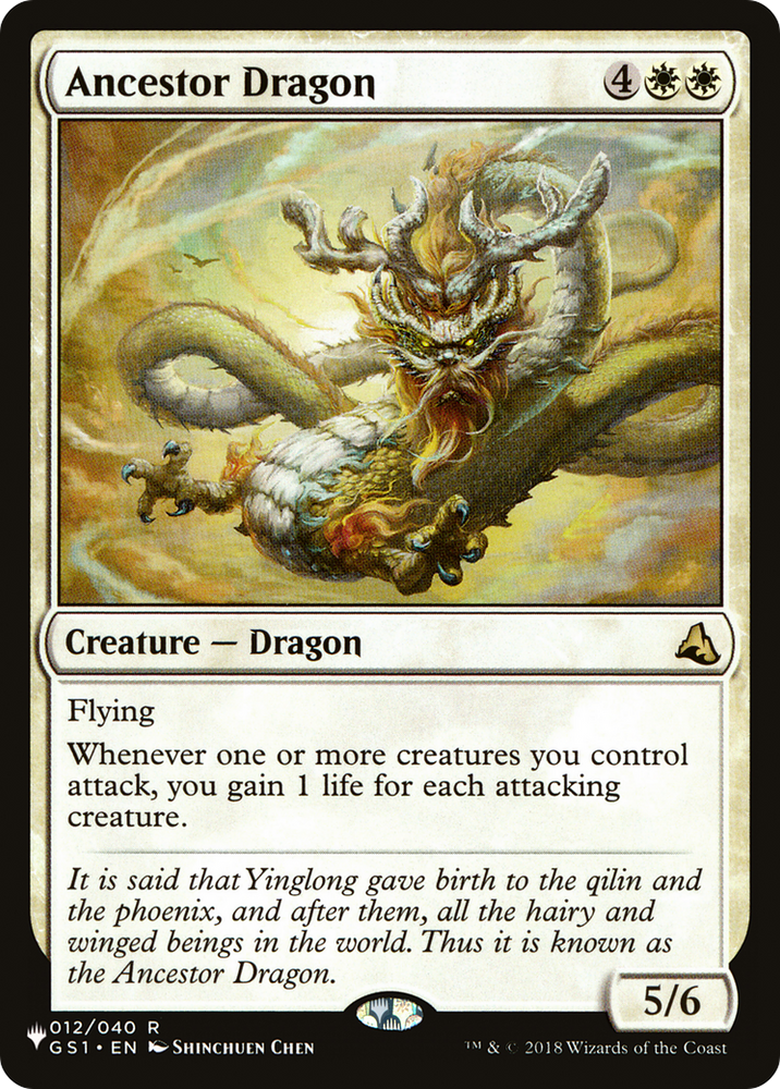 Ancestor Dragon [The List]