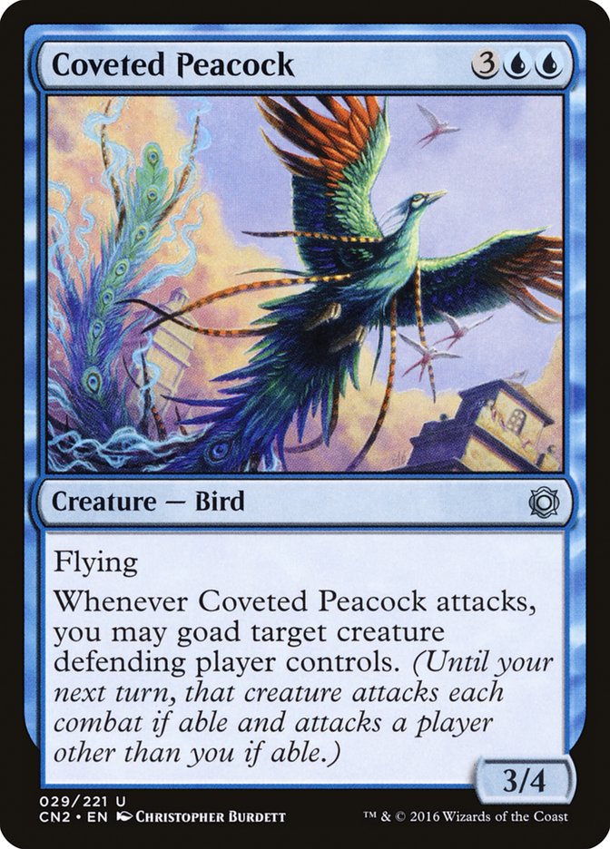 Coveted Peacock [Conspiracy: Take the Crown] Foil