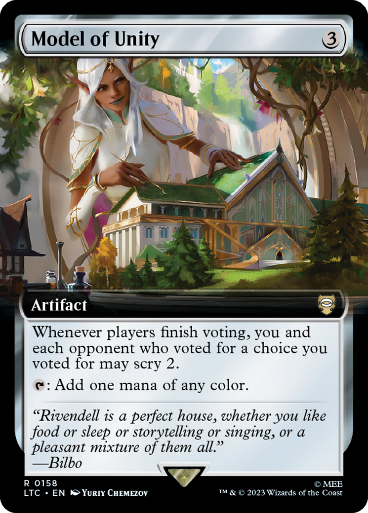 Model of Unity (Extended Art) [The Lord of the Rings: Tales of Middle-Earth Commander] Foil
