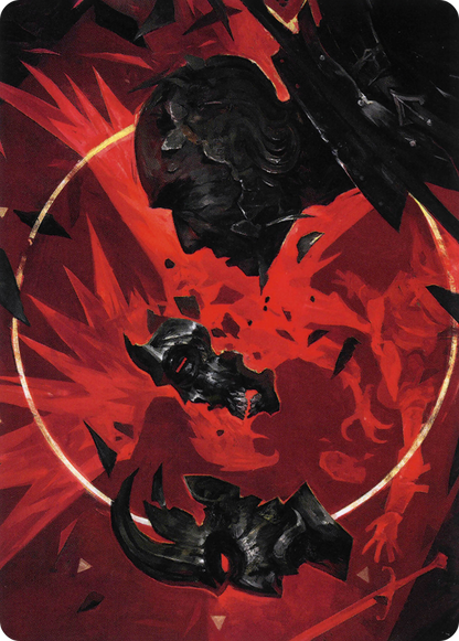 Abrade // Abrade  [Crimson Vow Art Series] (Borderless)