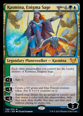 Kasmina, Enigma Sage [Strixhaven: School of Mages] Foil