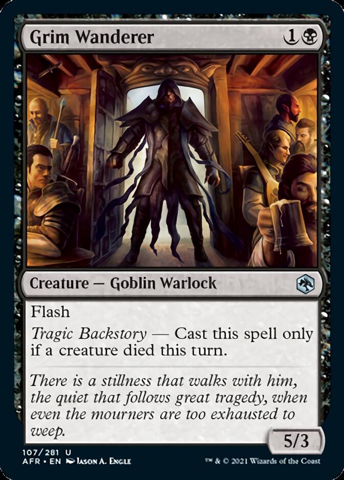 Grim Wanderer [Dungeons & Dragons: Adventures in the Forgotten Realms] Foil