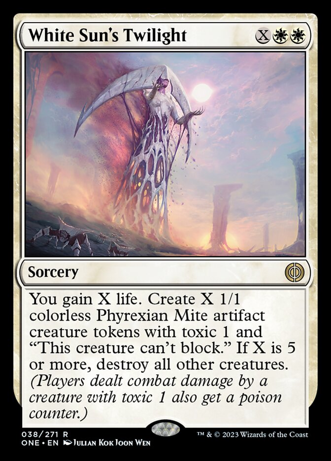 White Sun's Twilight [Phyrexia: All Will Be One] Foil