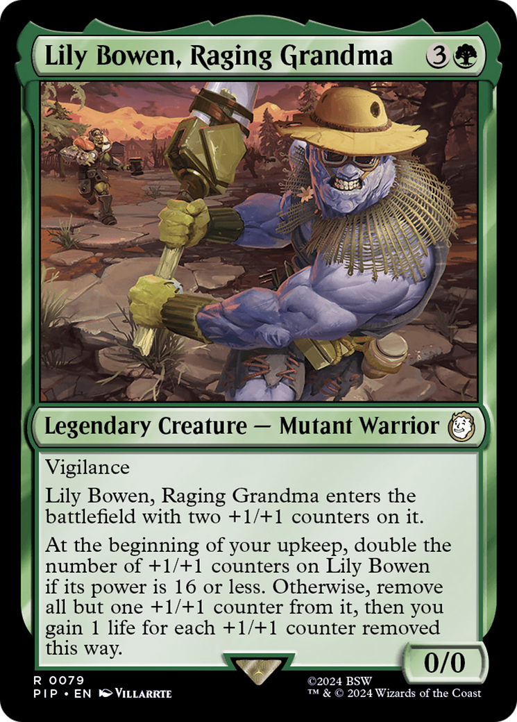 Lily Bowen, Raging Grandma [Fallout] Foil