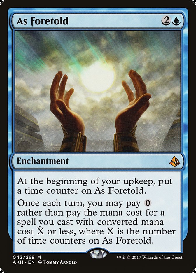 As Foretold [Amonkhet] Foil