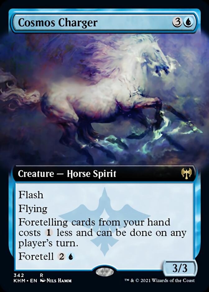 Cosmos Charger (Extended Art) [Kaldheim] Foil