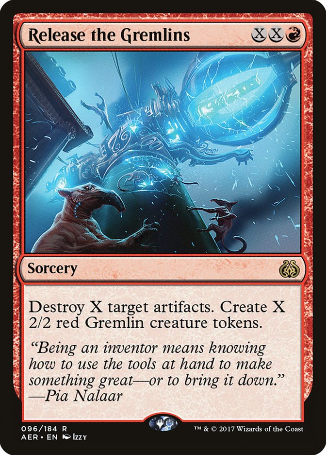 Release the Gremlins [Aether Revolt] Foil