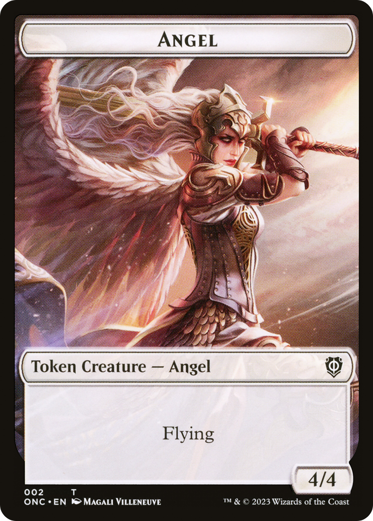 Angel  [Phyrexia: All Will Be One Commander Tokens]