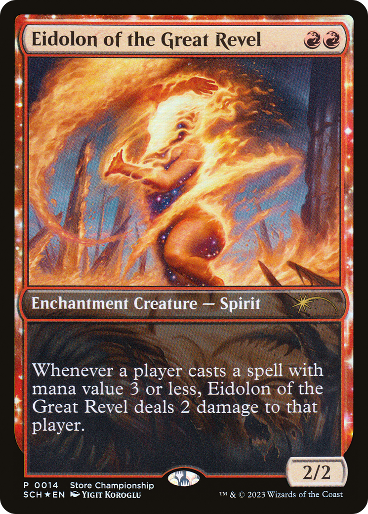Eidolon of the Great Revel (Top 8) [Store Championships 2023] Foil