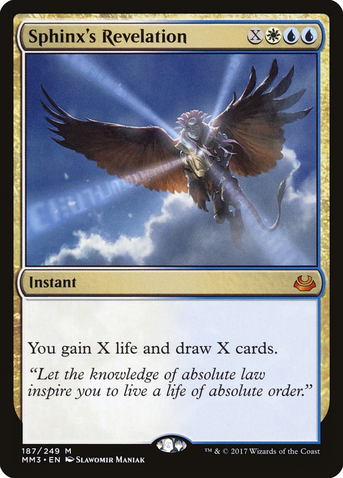 Sphinx's Revelation [Modern Masters 2017] Foil