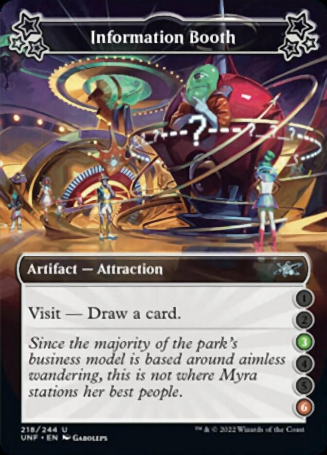 Information Booth (3-6) [Unfinity] Foil
