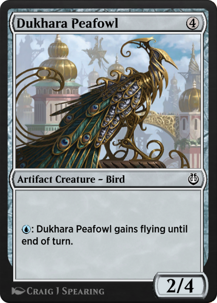 Dukhara Peafowl  [Kaladesh Remastered]