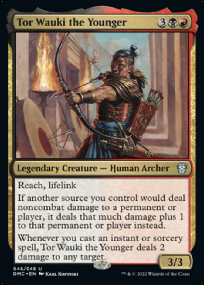 Tor Wauki the Younger [Dominaria United Commander] Foil