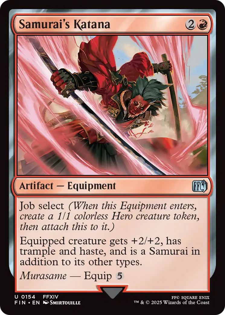 Samurai's Katana [FINAL FANTASY] Foil