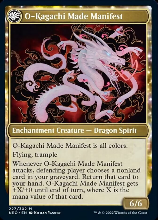 The Kami War // O-Kagachi Made Manifest [Kamigawa: Neon Dynasty] Foil