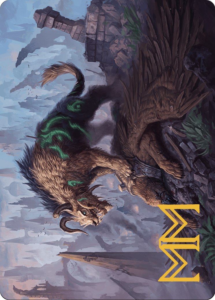 Axebane Ferox // Axebane Ferox  [Murders at Karlov Manor Art Series] (Borderless)