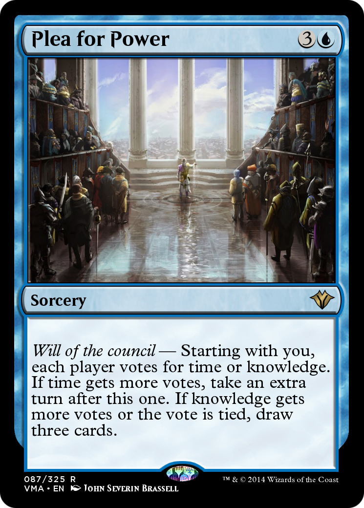 Plea for Power  [Vintage Masters] Foil