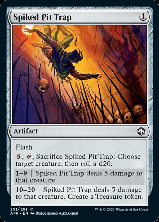 Spiked Pit Trap [Dungeons & Dragons: Adventures in the Forgotten Realms] Foil
