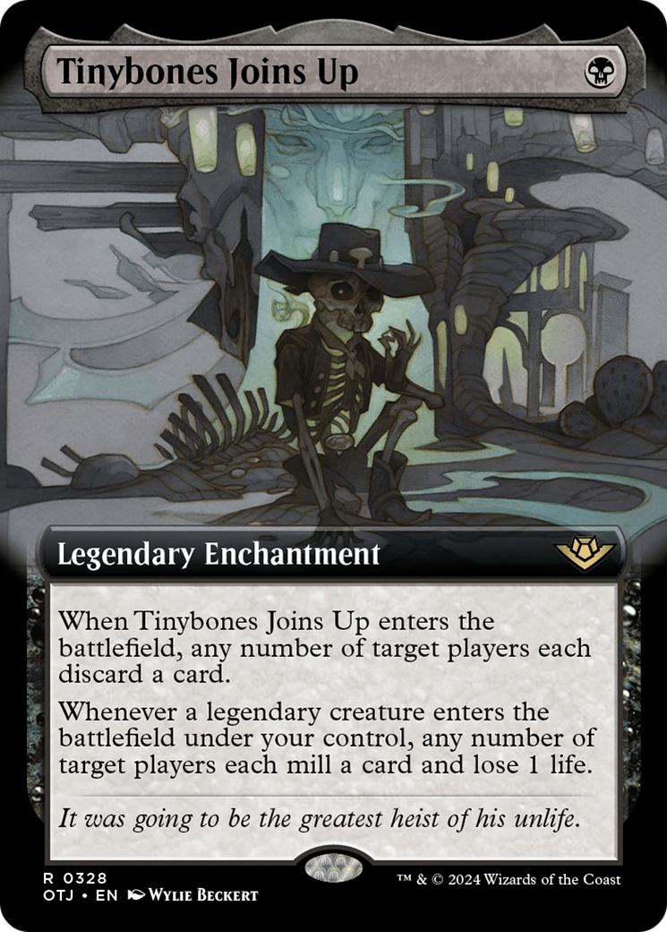 Tinybones Joins Up (Extended Art) [Outlaws of Thunder Junction] Foil