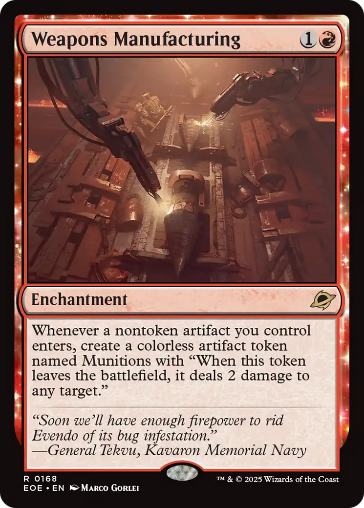 Weapons Manufacturing [Edge of Eternities] Foil