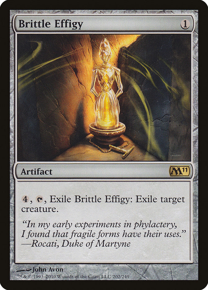 Brittle Effigy [Magic 2011] Foil