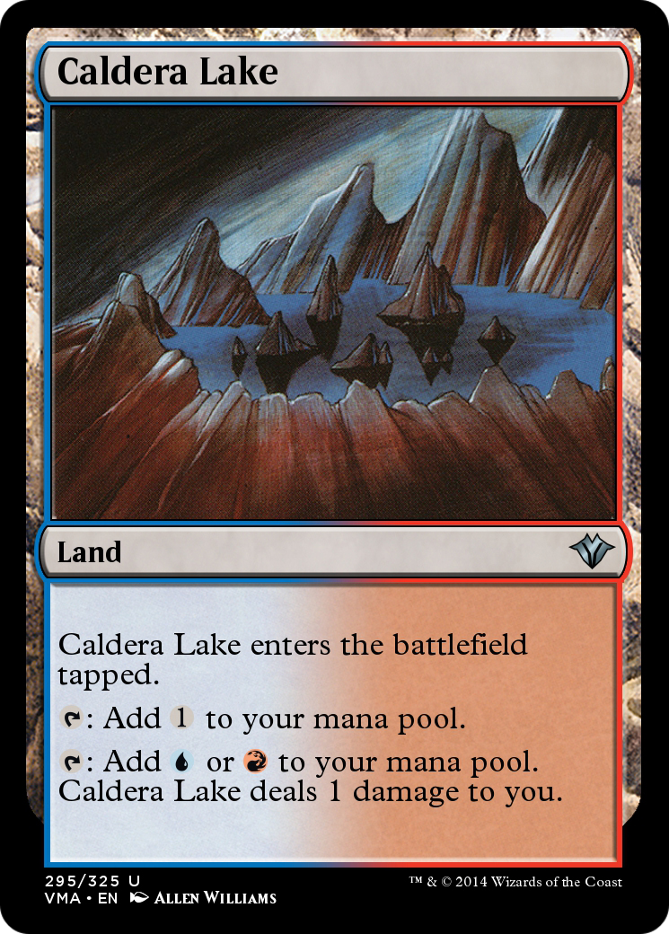 Caldera Lake  [Vintage Masters] Foil