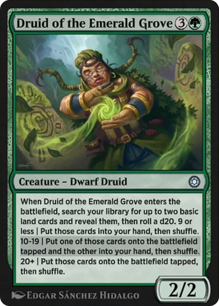 Druid of the Emerald Grove  [Alchemy Horizons: Baldur's Gate]