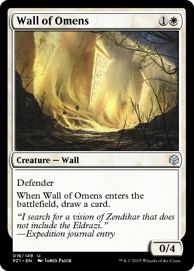 Wall of Omens  [Legendary Cube Prize Pack]